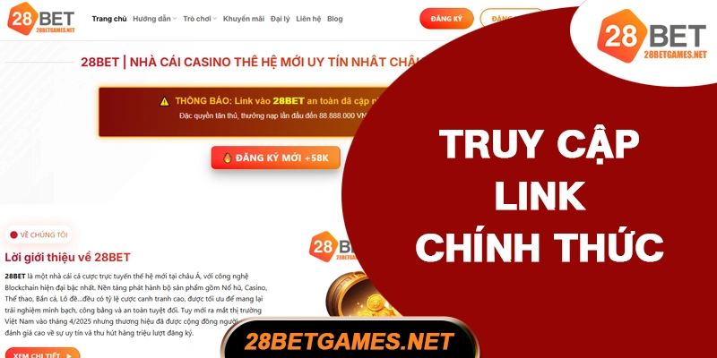 Quy trình đăng ký 28BET chi tiết từng bước